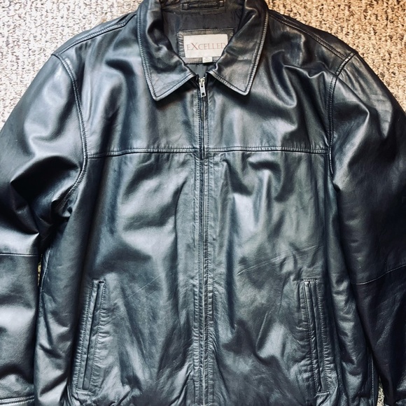 Excelled Genuine Leather Jacket Size XL - Picture 2 of 4